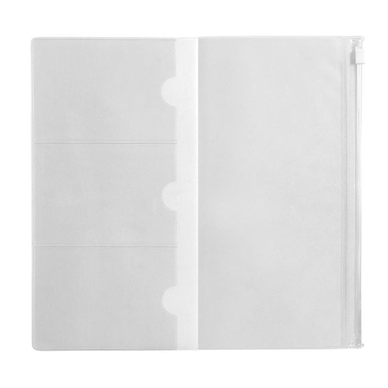 Travel Access - Midori Travelers Notebook PVC Zipper Bag