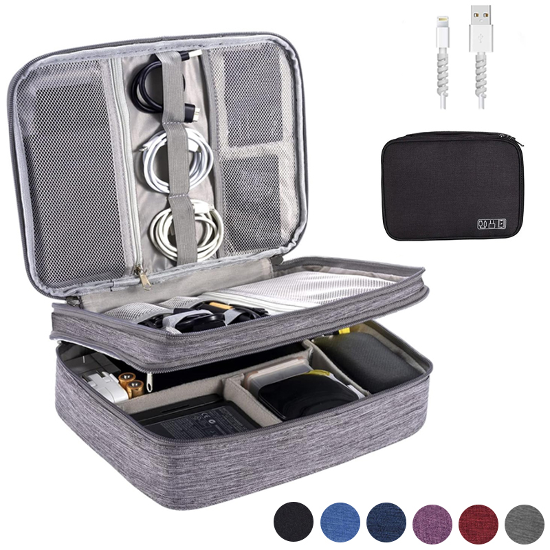 Travel Accessories And Gadgets - Przenośna Cyfrowa Torba do Przechowywania USB