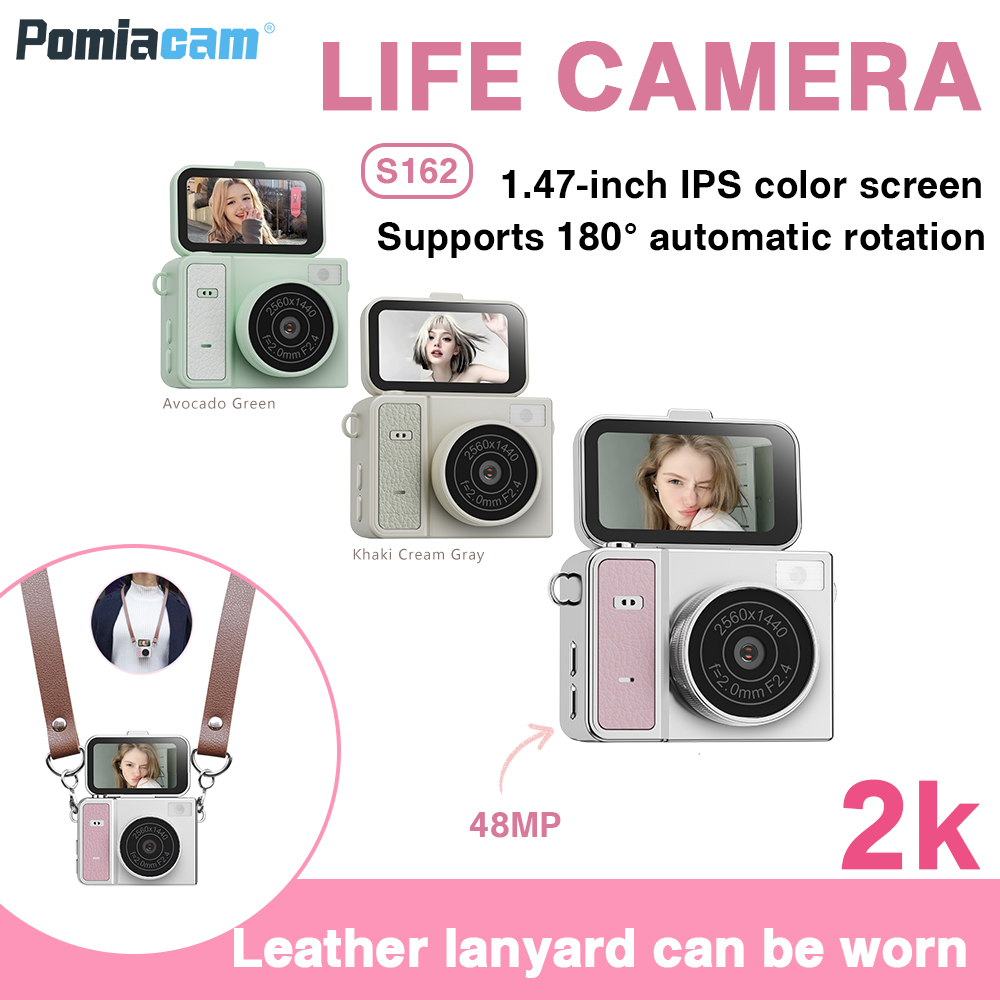 Travel Video Accessories - Kamera S162 Vlog MINI 2K HD