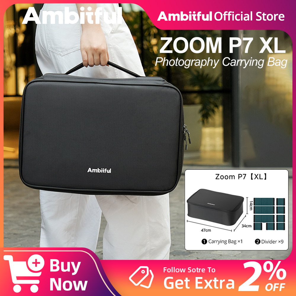Camera Bag Travel - Torba fotograficzna Ambitful ZOOM P7II XL,