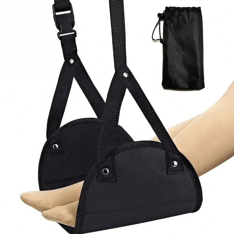 Travel Accessories In Train - Przenośny, regulowany hamak na nogi do
