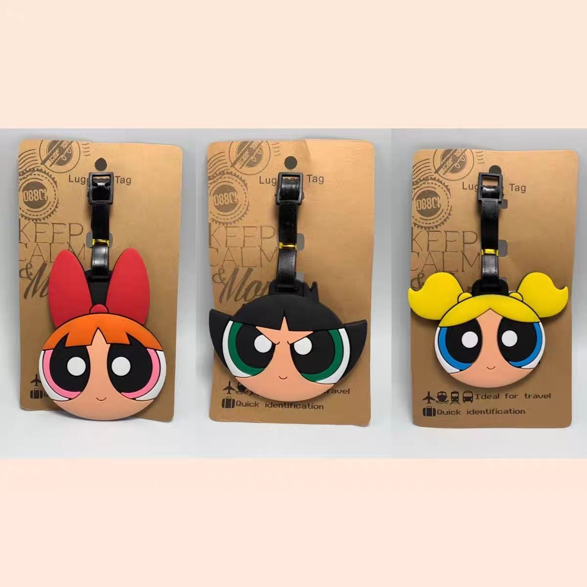 Travel Access - Anime Dziewczyny Powerpuff Zawieszka do torby