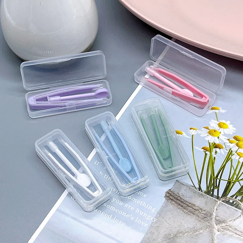 Travel Video Accessories - 1 zestaw wkładek do soczewek kontaktowych