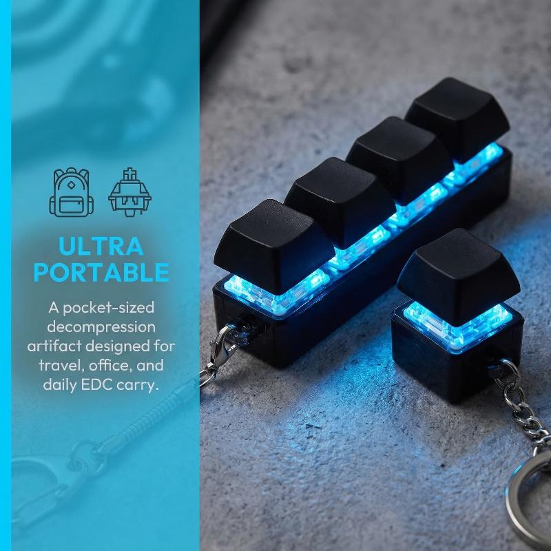 Travel Accessories And Gadgets - Zabawka antystresowa typu fidget, brelok do