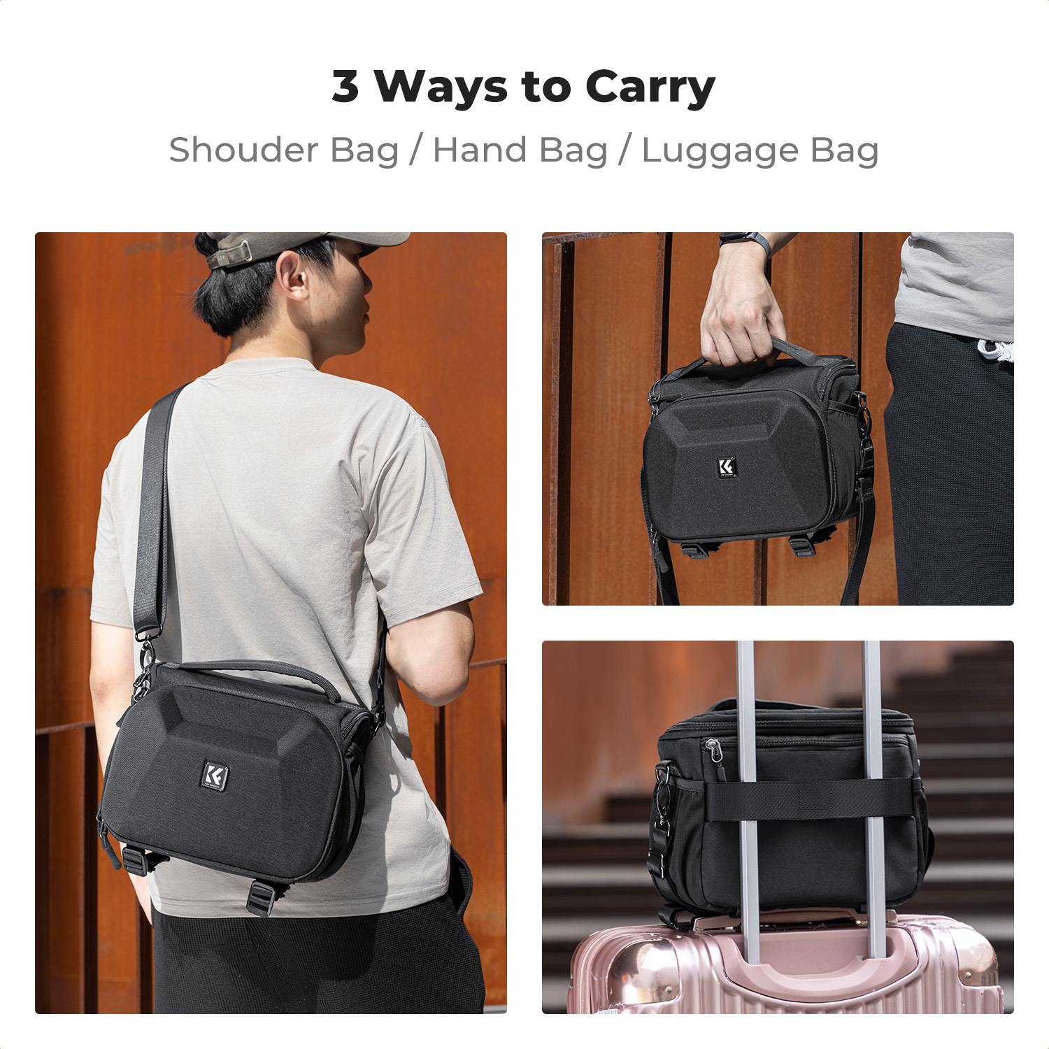 K&F CONCEPT Lekka, wytrzymała  – Camera Bag Travel recenzja i cena