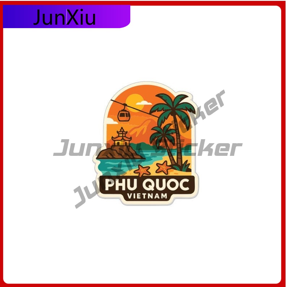 Naklejka winylowa Phu Quoc Wie – Travel Accessories Vietnam recenzja i cena