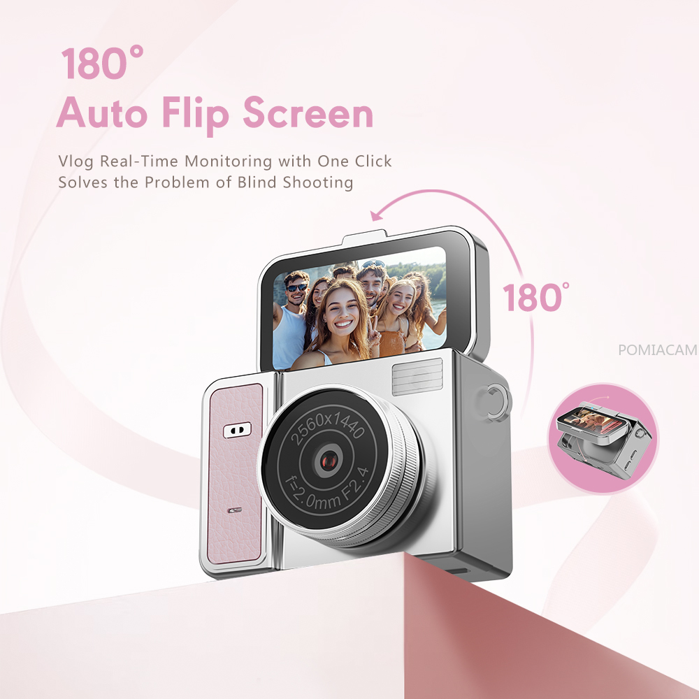 Kamera S162 Vlog MINI 2K HD 18 – Travel Video Accessories recenzja i cena