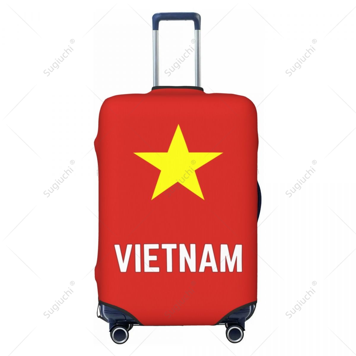 Pokrowiec na walizkę z flagą W – Travel Accessories Vietnam recenzja i cena