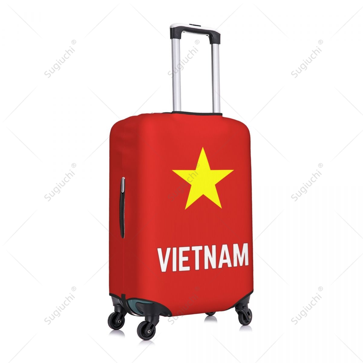 Pokrowiec na walizkę z flagą W – Travel Accessories Vietnam recenzja i cena