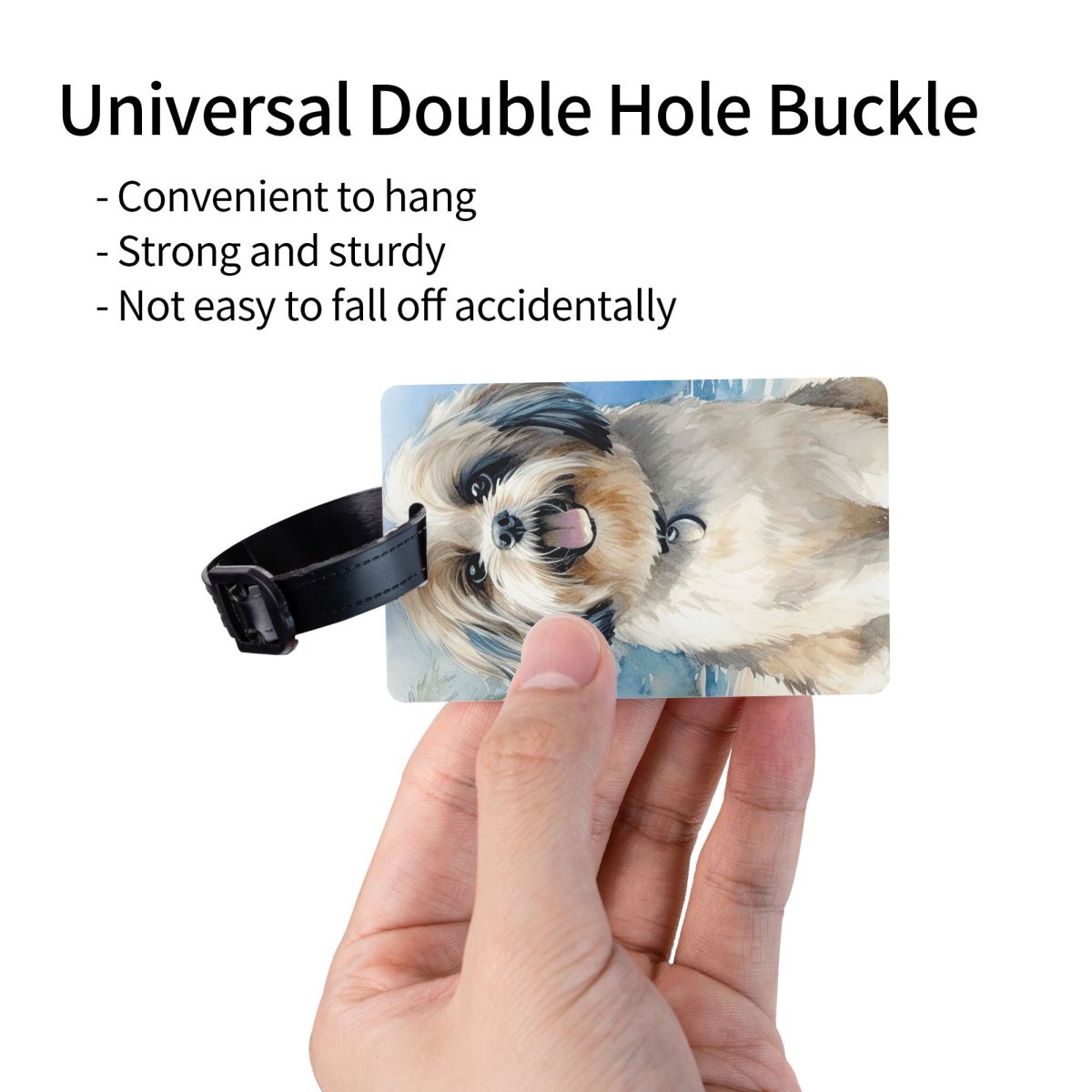 Etykiety na bagaż z Shih Tzu n – Travel Accessories Name recenzja i cena