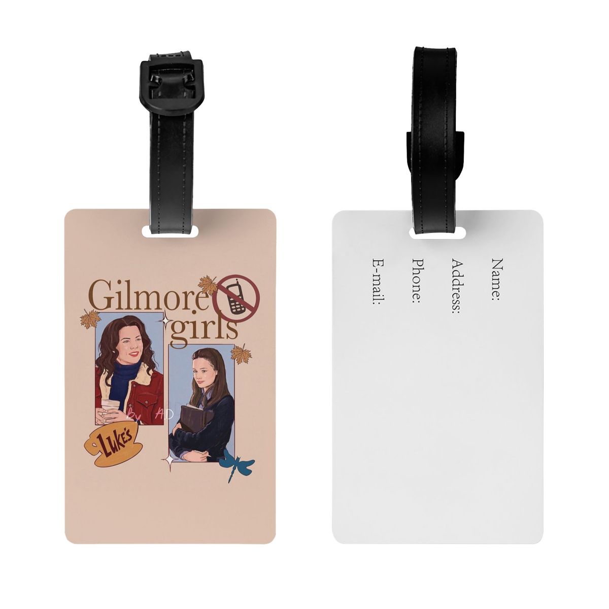 Etykiety na bagaż Gilmore Girl – Travel Accessories Name recenzja i cena