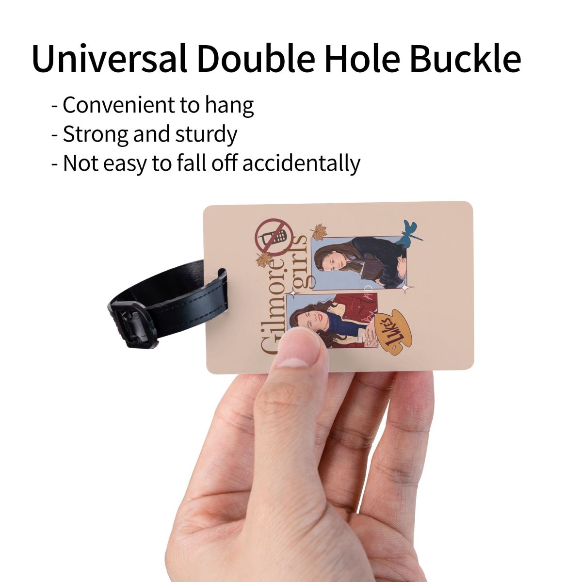 Etykiety na bagaż Gilmore Girl – Travel Accessories Name recenzja i cena