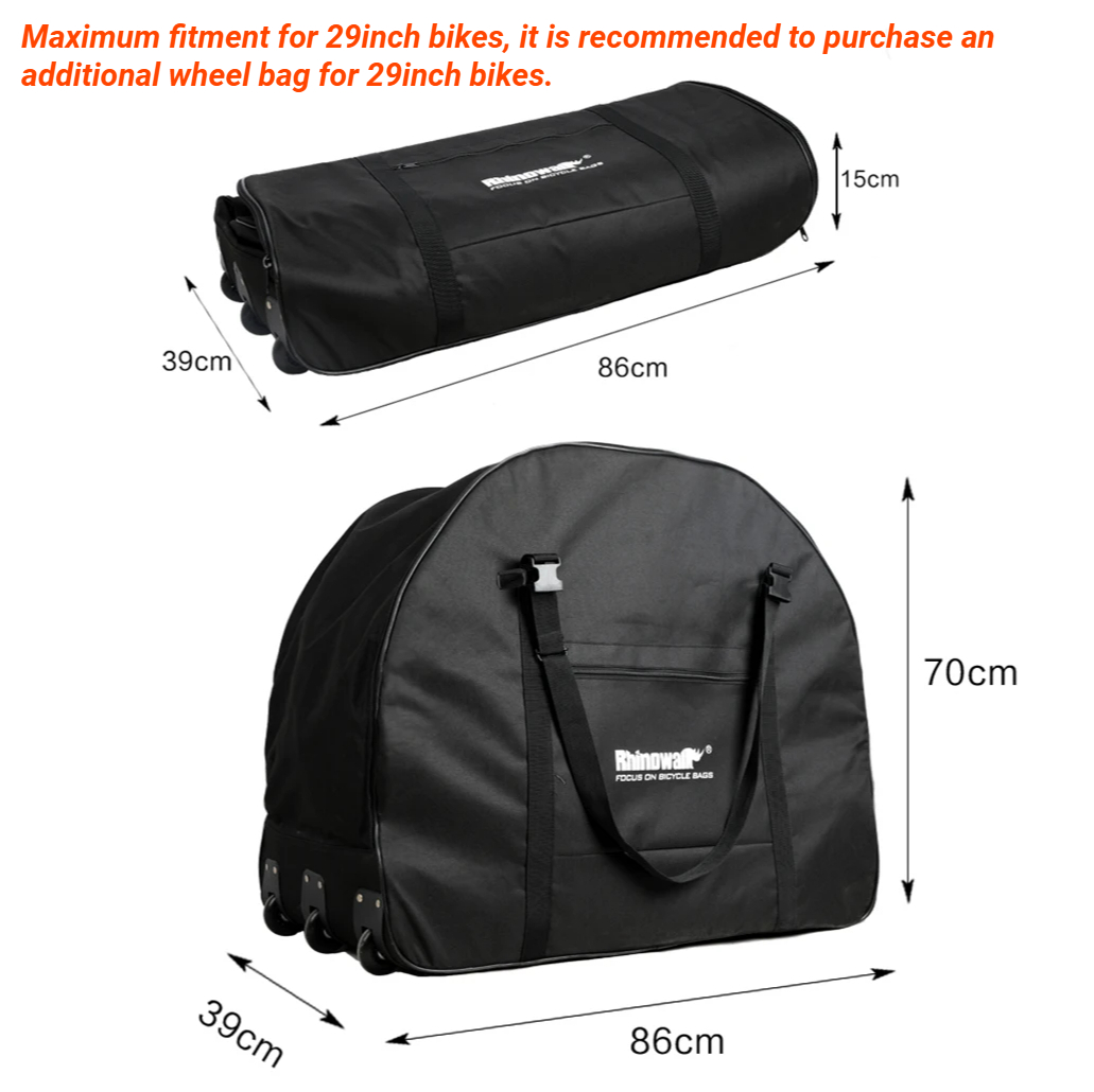 Torba transportowa na rower Rh – Travel Accessories In Train recenzja i cena