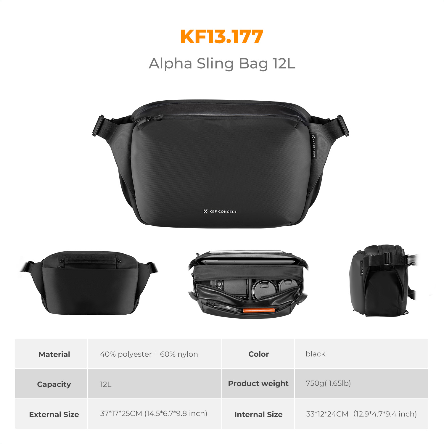 Torba fotograficzna na ramię K – Camera Bag Travel recenzja i cena