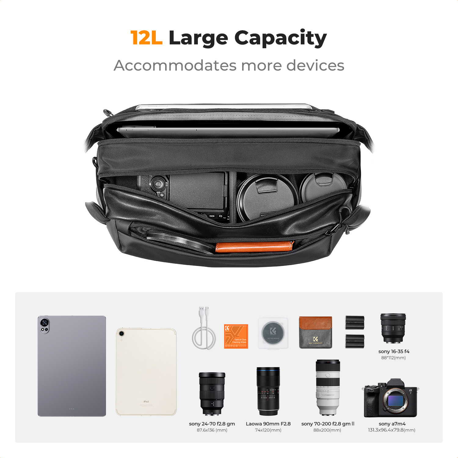 Torba fotograficzna na ramię K – Camera Bag Travel recenzja i cena