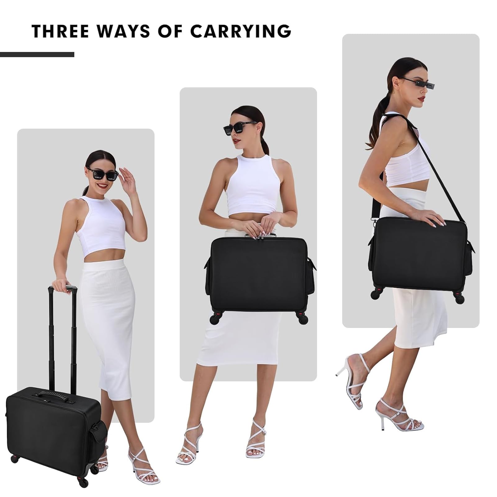 Salon walizka na kosmetyki na  – Travel Accessories In Train recenzja i cena