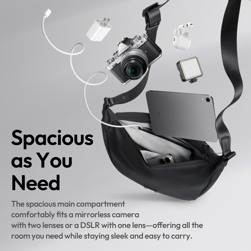 Ulanzi HMN1 Lunar Sling Bag Wh – Camera Bag Travel recenzja i cena