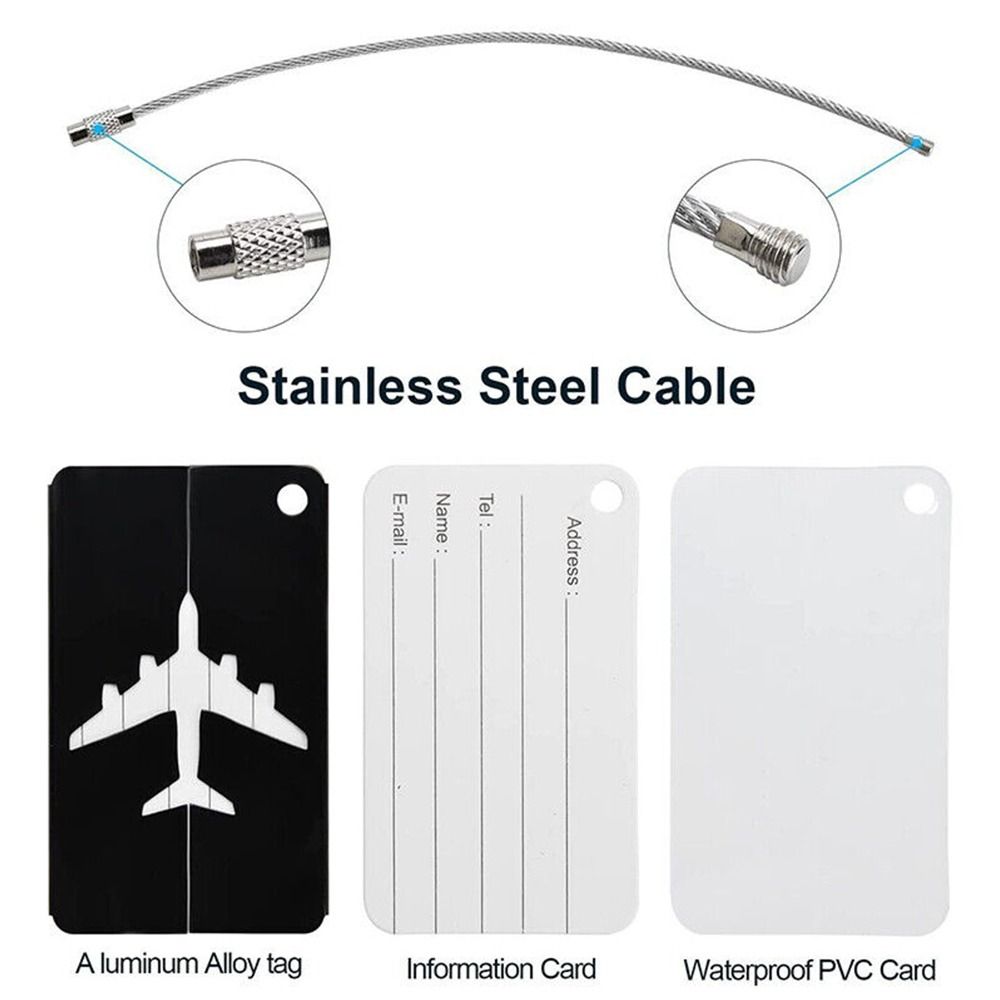 Aluminiowe etykiety na bagaż p – Travel Accessories And Gadgets recenzja i cena