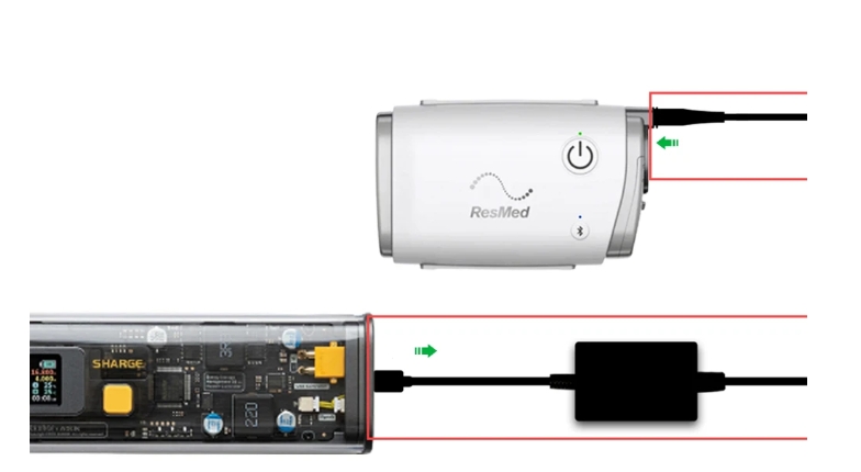 Kabel do ładowania ResMed Airm – Travel Accessories In Train recenzja i cena