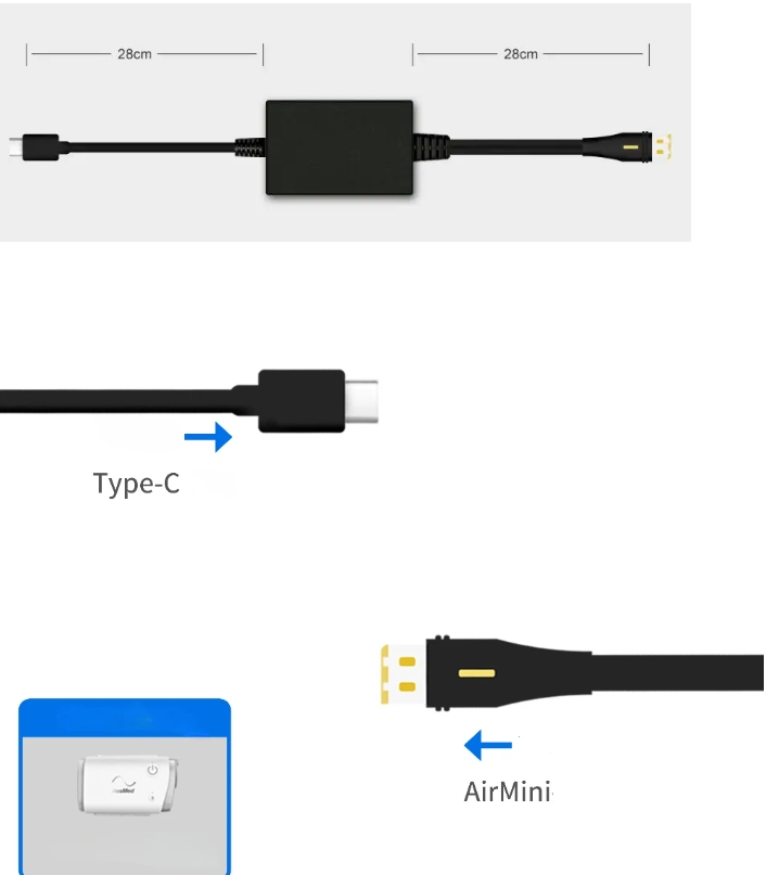 Kabel do ładowania ResMed Airm – Travel Accessories In Train recenzja i cena