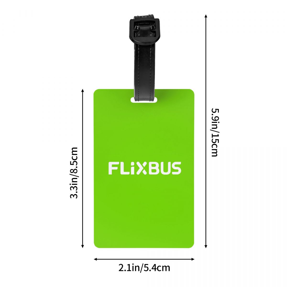 Etykiety bagażowe Flixbus, akc – Travel Accessories Name recenzja i cena